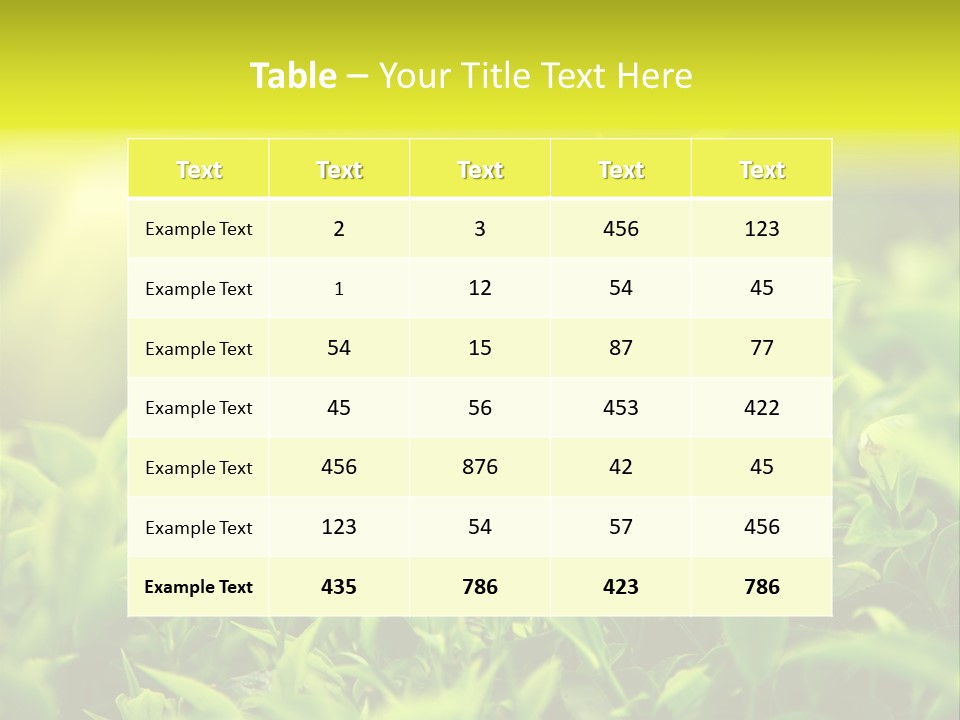 Kerala South Munnar PowerPoint Template