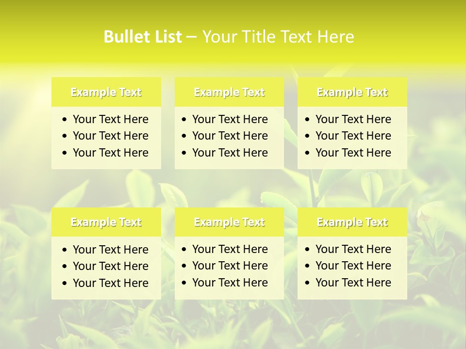 Kerala South Munnar PowerPoint Template