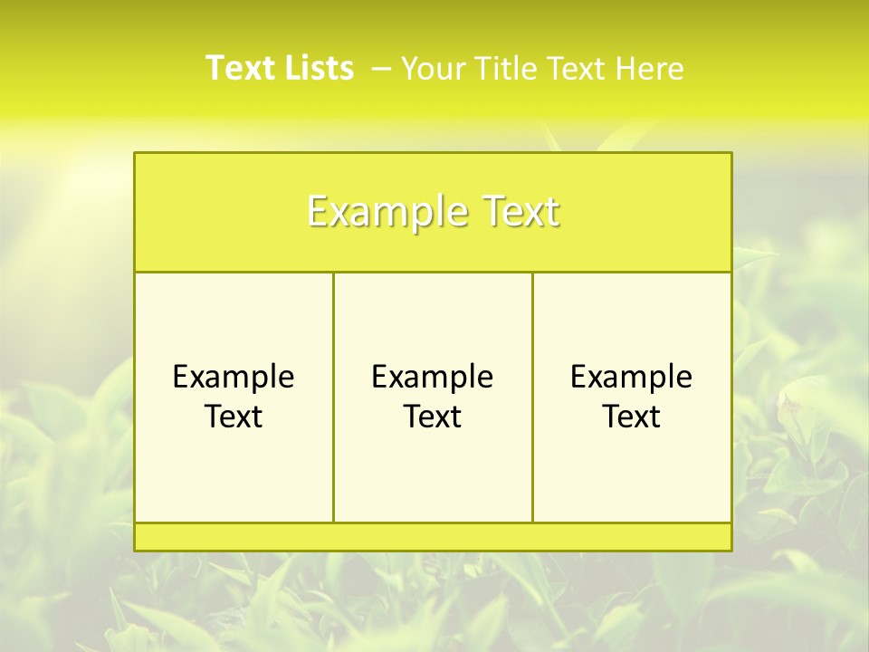 Kerala South Munnar PowerPoint Template