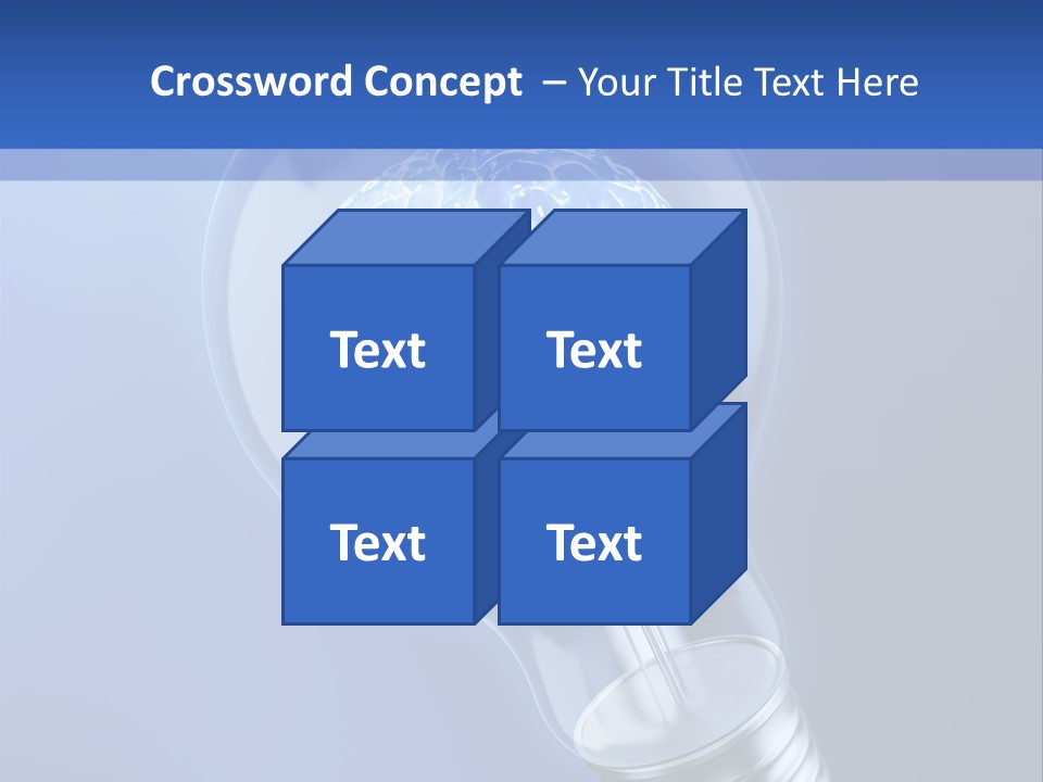 Concept Glowing Creativity PowerPoint Template