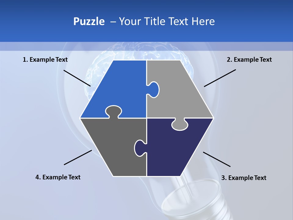 Concept Glowing Creativity PowerPoint Template