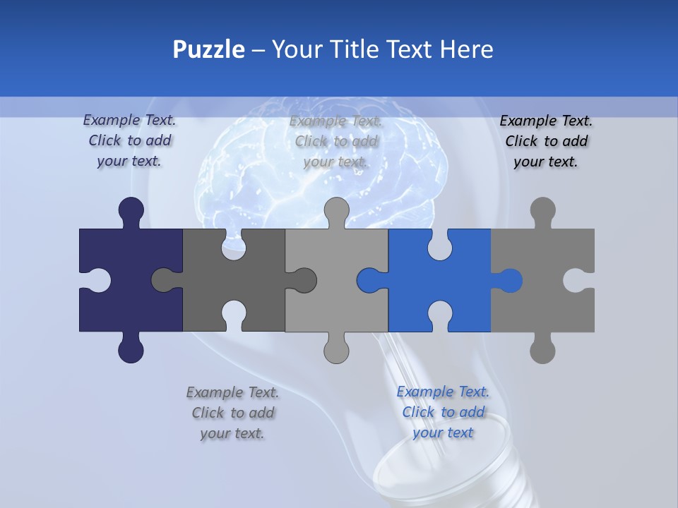 Concept Glowing Creativity PowerPoint Template