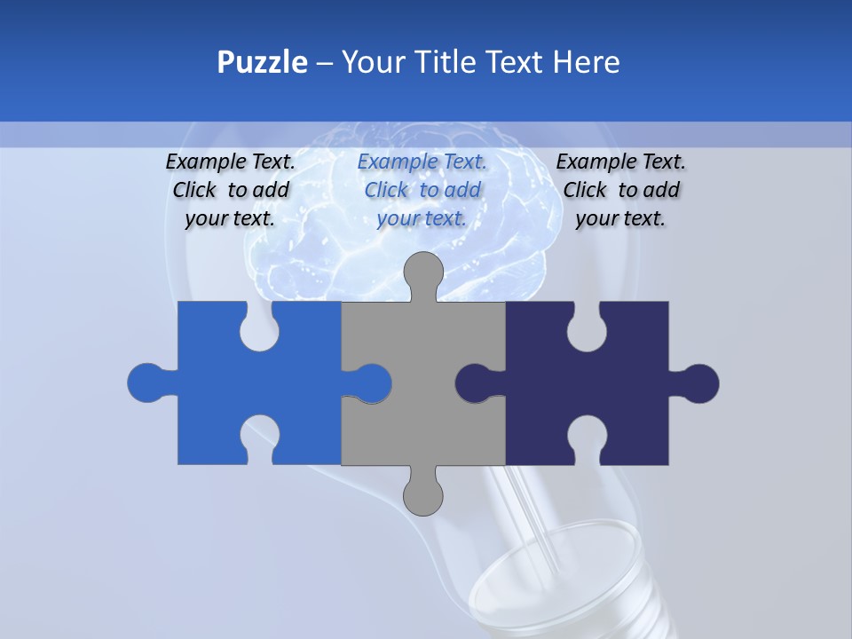 Concept Glowing Creativity PowerPoint Template