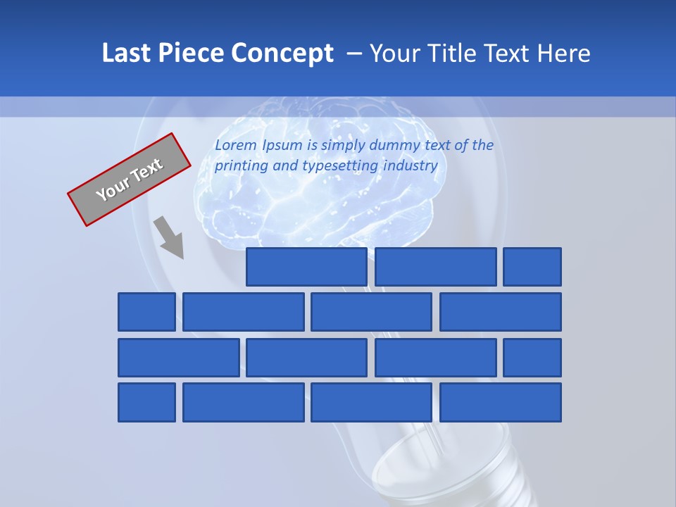 Concept Glowing Creativity PowerPoint Template