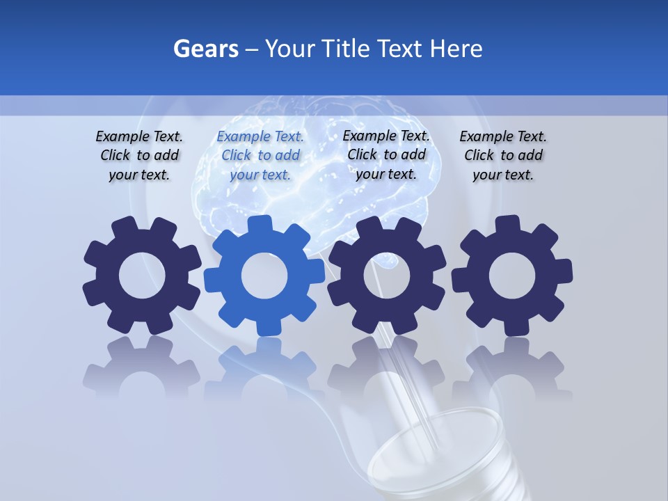 Concept Glowing Creativity PowerPoint Template