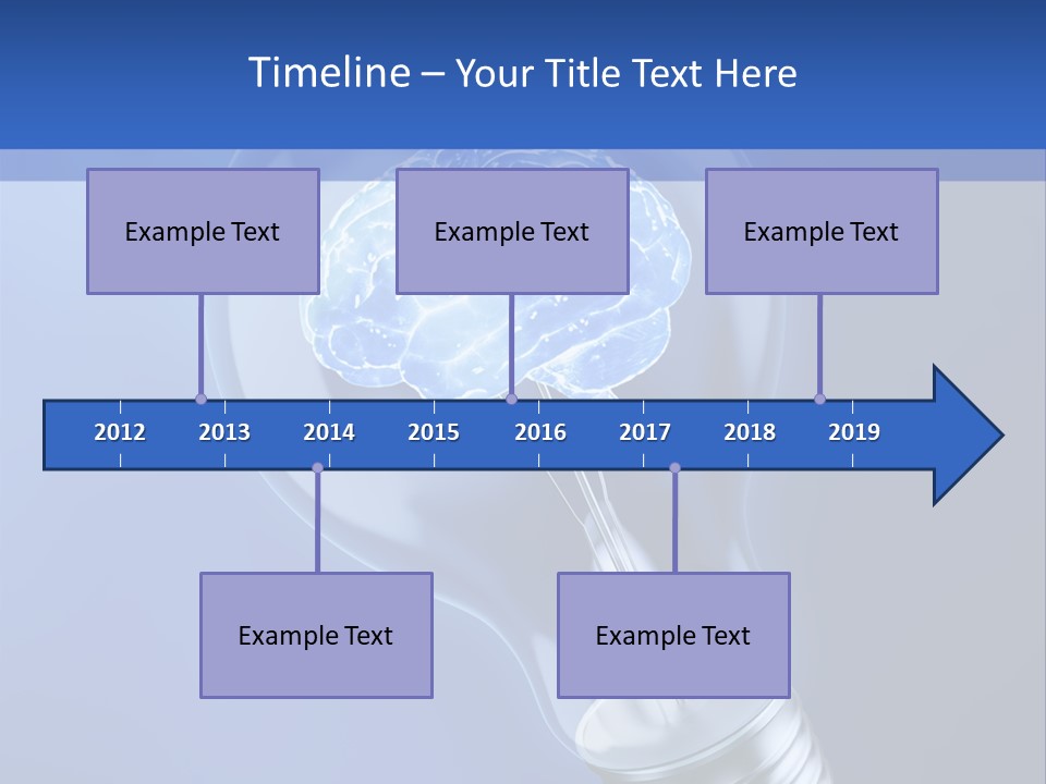 Concept Glowing Creativity PowerPoint Template