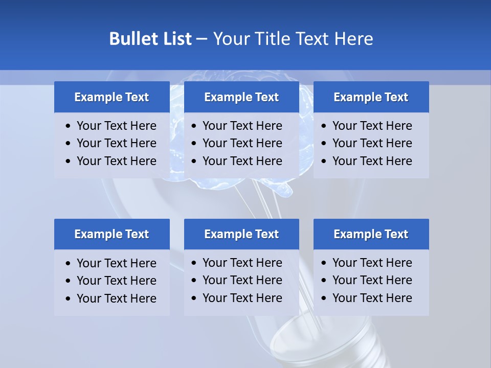 Concept Glowing Creativity PowerPoint Template