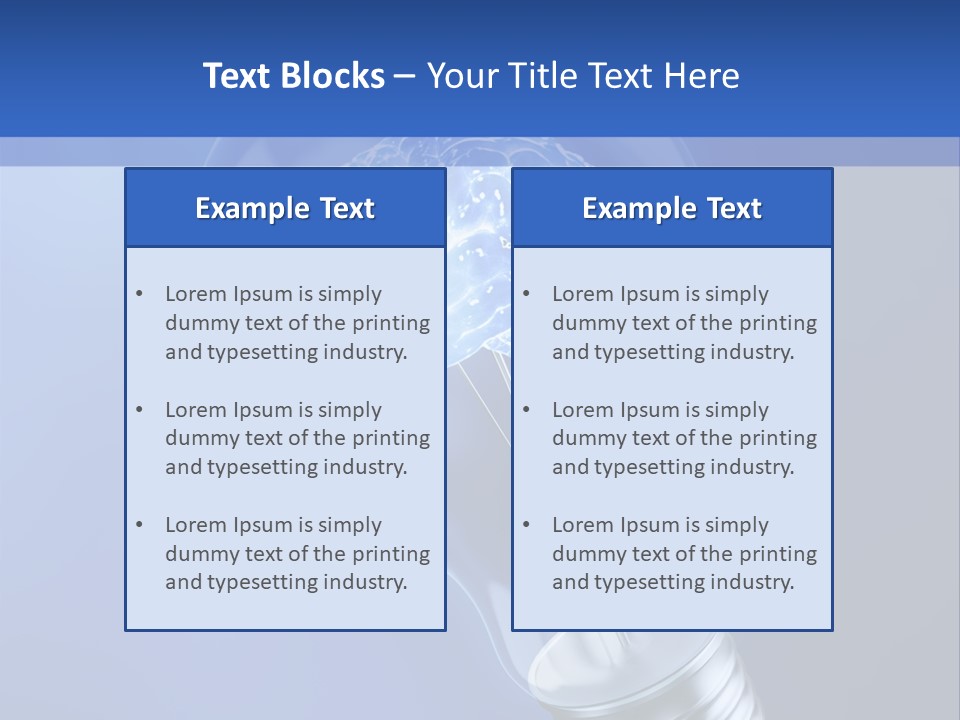 Concept Glowing Creativity PowerPoint Template