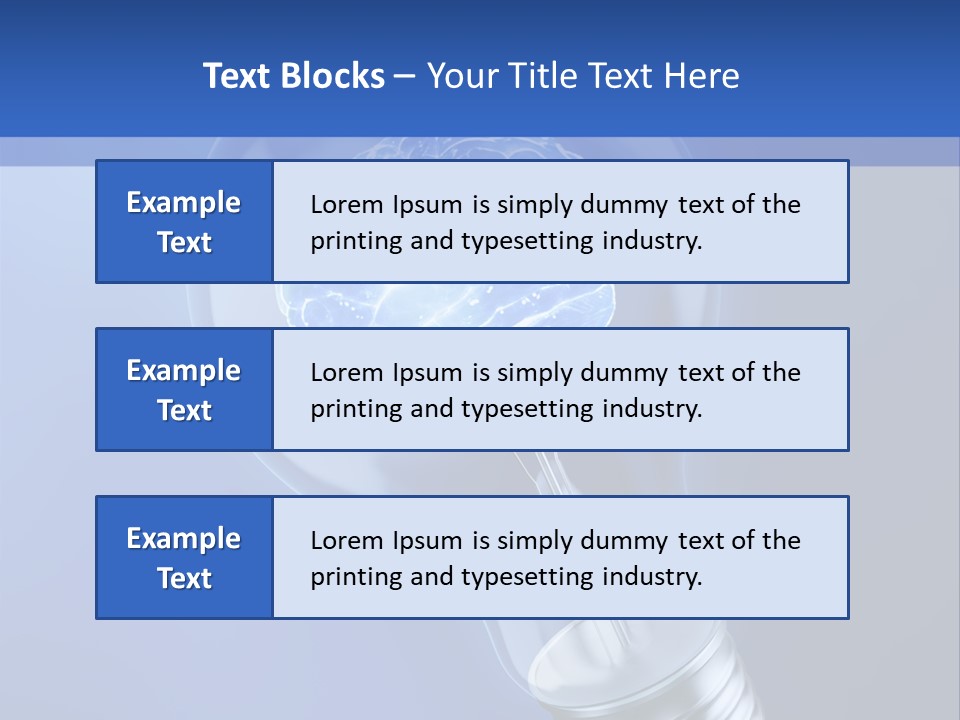Concept Glowing Creativity PowerPoint Template