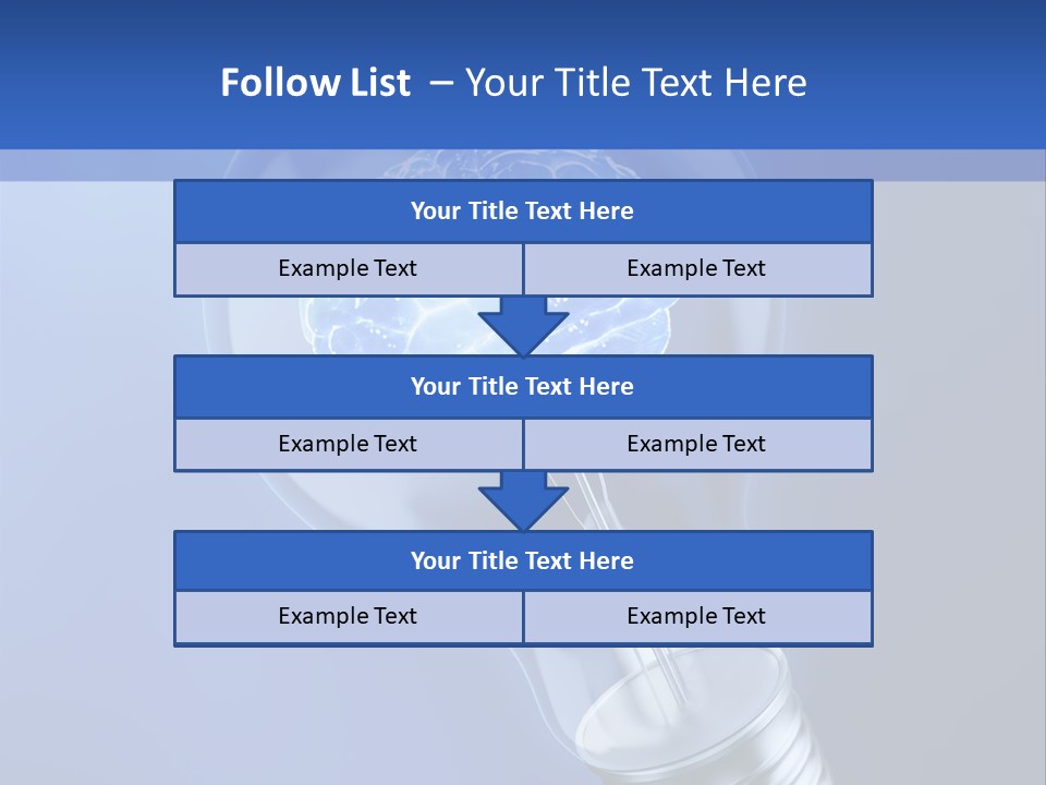 Concept Glowing Creativity PowerPoint Template