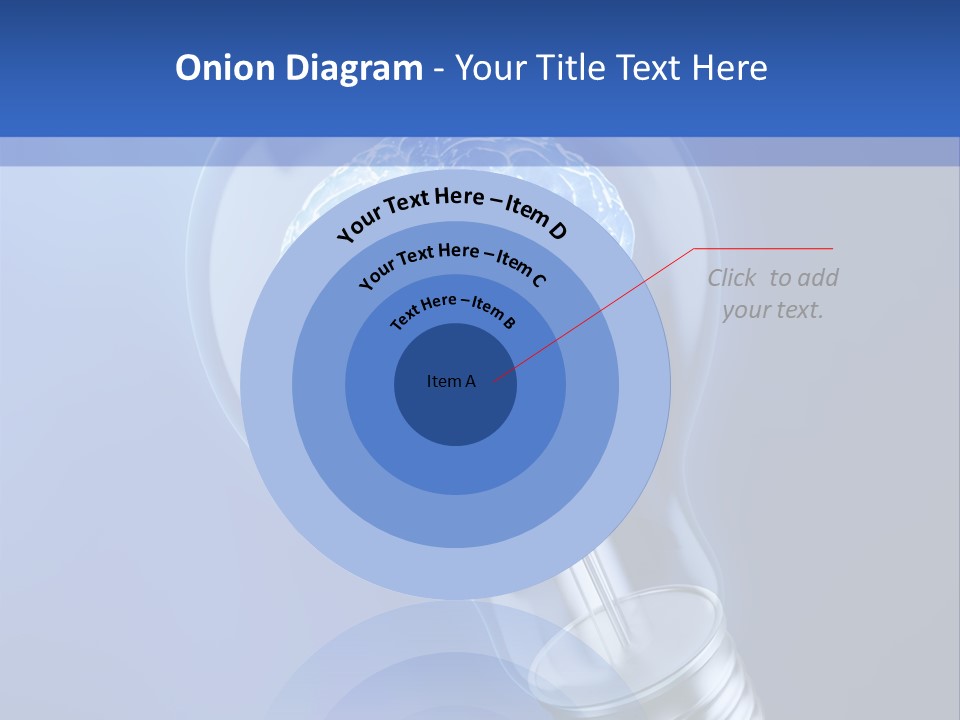 Concept Glowing Creativity PowerPoint Template