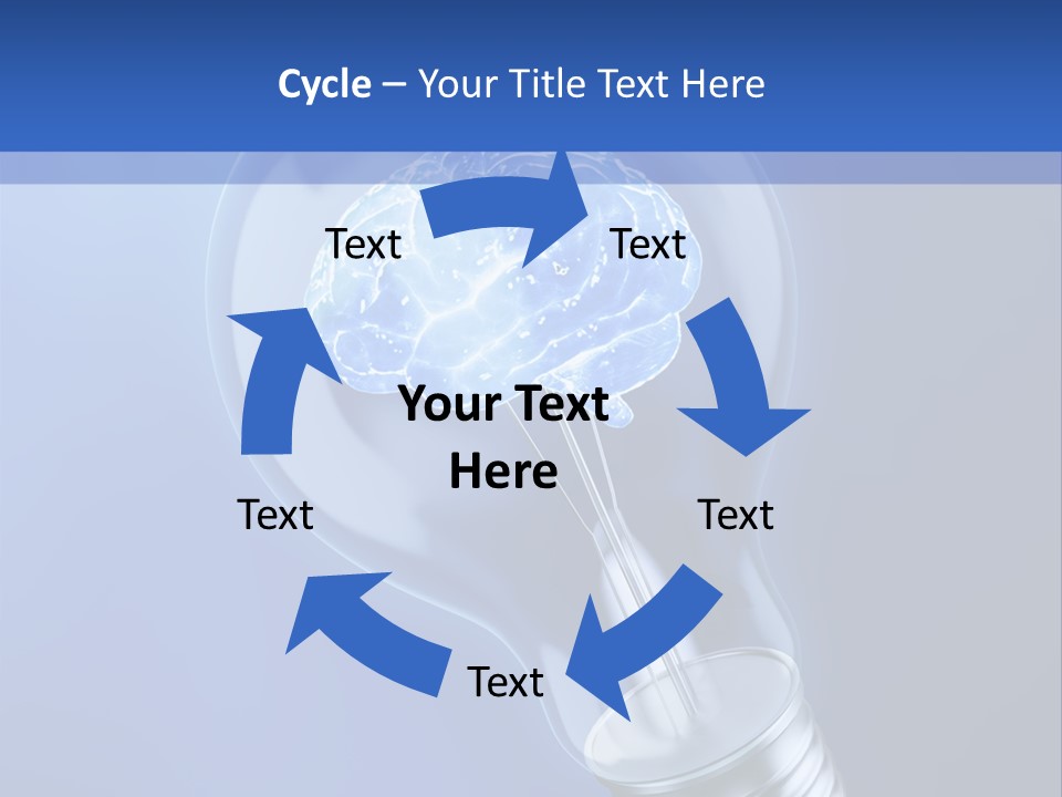 Concept Glowing Creativity PowerPoint Template