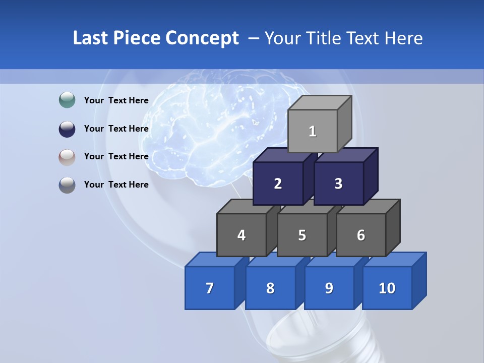 Concept Glowing Creativity PowerPoint Template