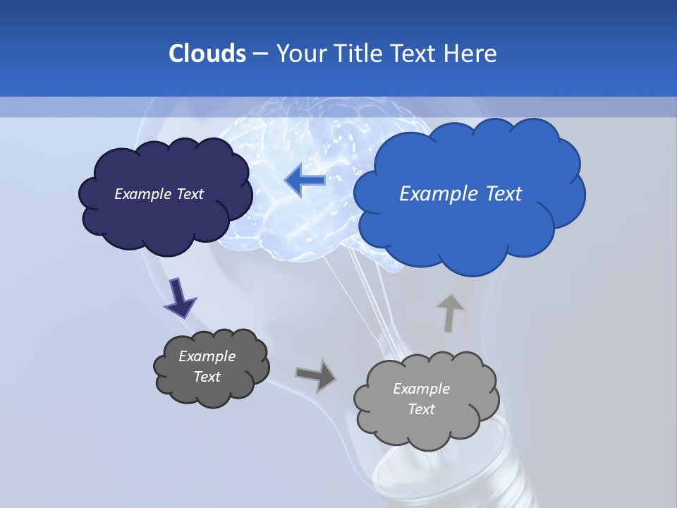 Concept Glowing Creativity PowerPoint Template
