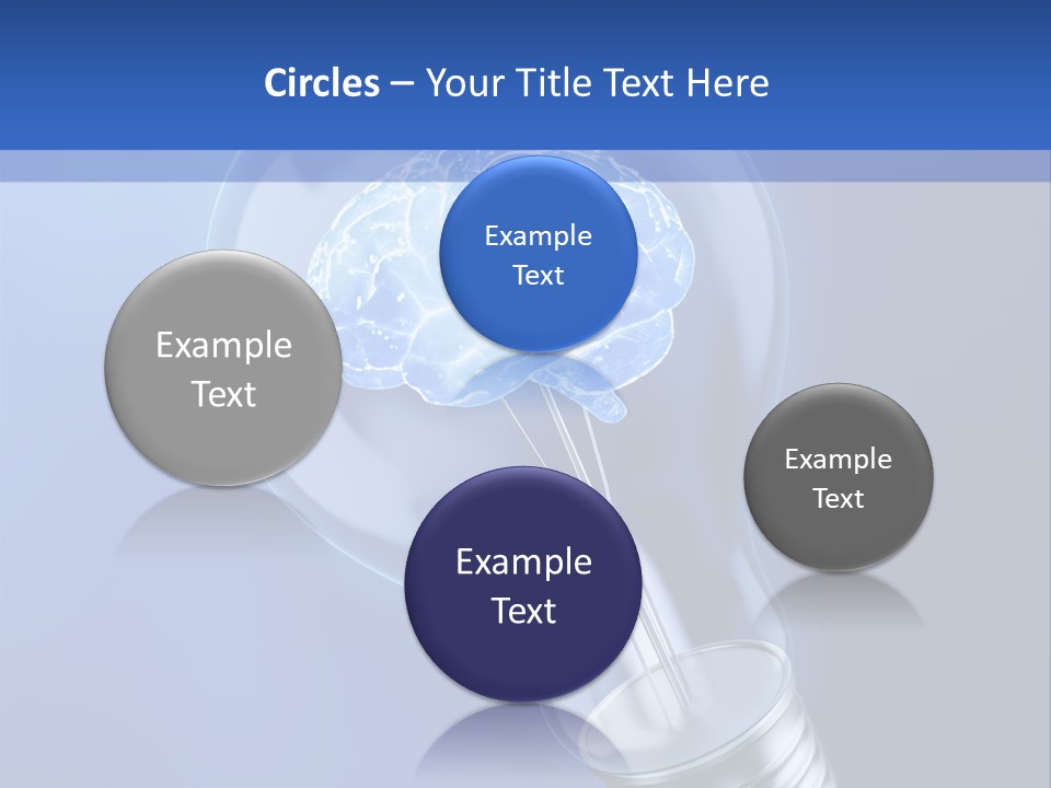 Concept Glowing Creativity PowerPoint Template