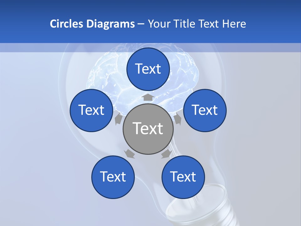 Concept Glowing Creativity PowerPoint Template