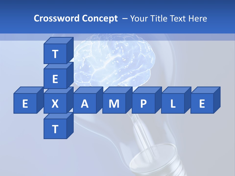 Concept Glowing Creativity PowerPoint Template