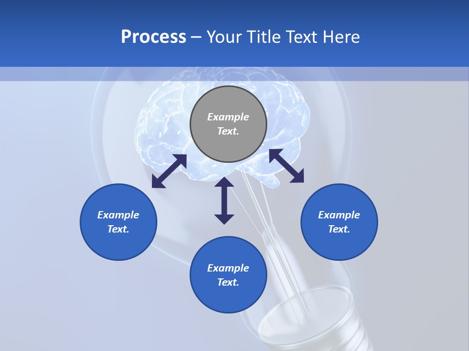 Concept Glowing Creativity PowerPoint Template
