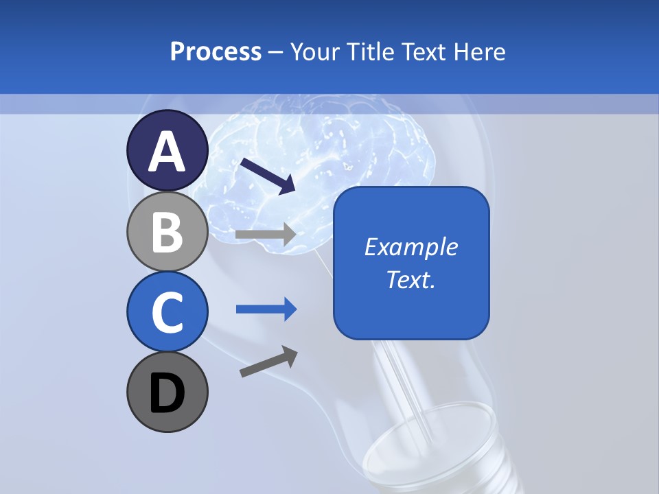 Concept Glowing Creativity PowerPoint Template