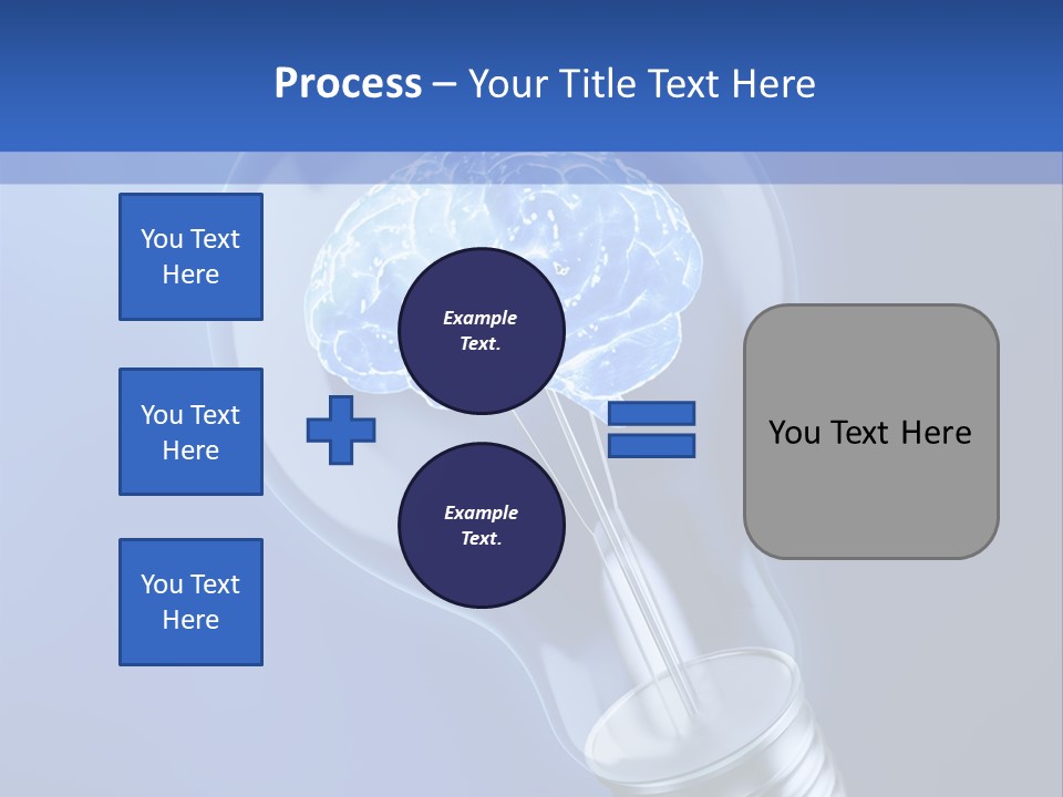 Concept Glowing Creativity PowerPoint Template