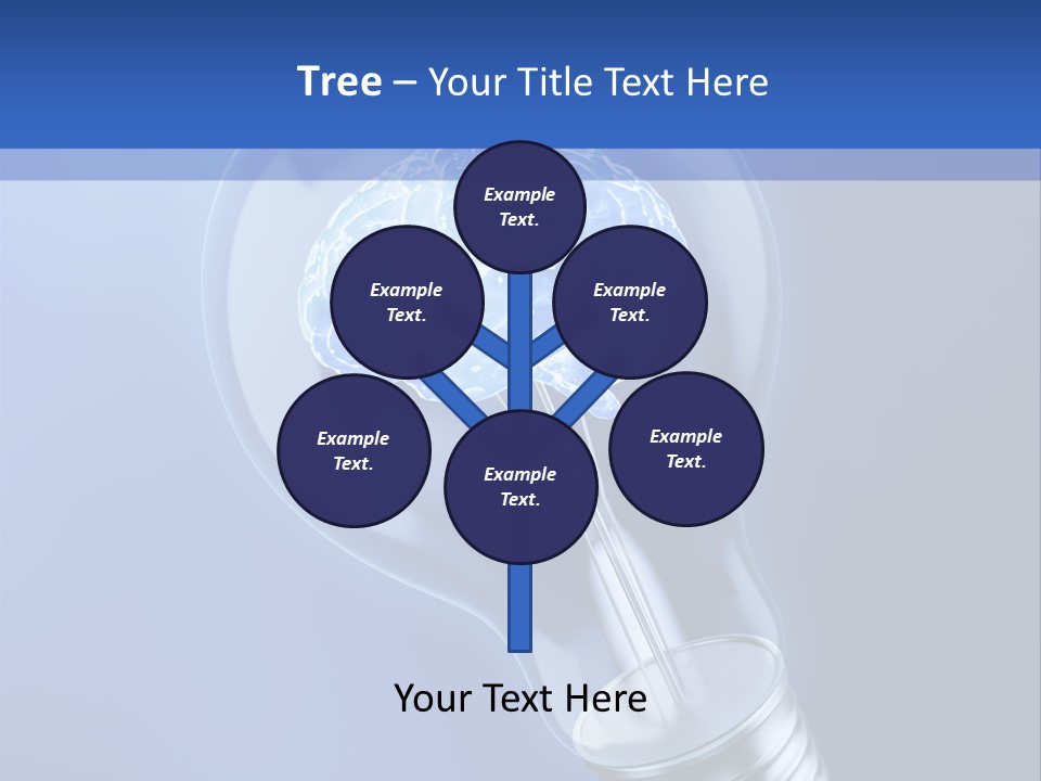 Concept Glowing Creativity PowerPoint Template