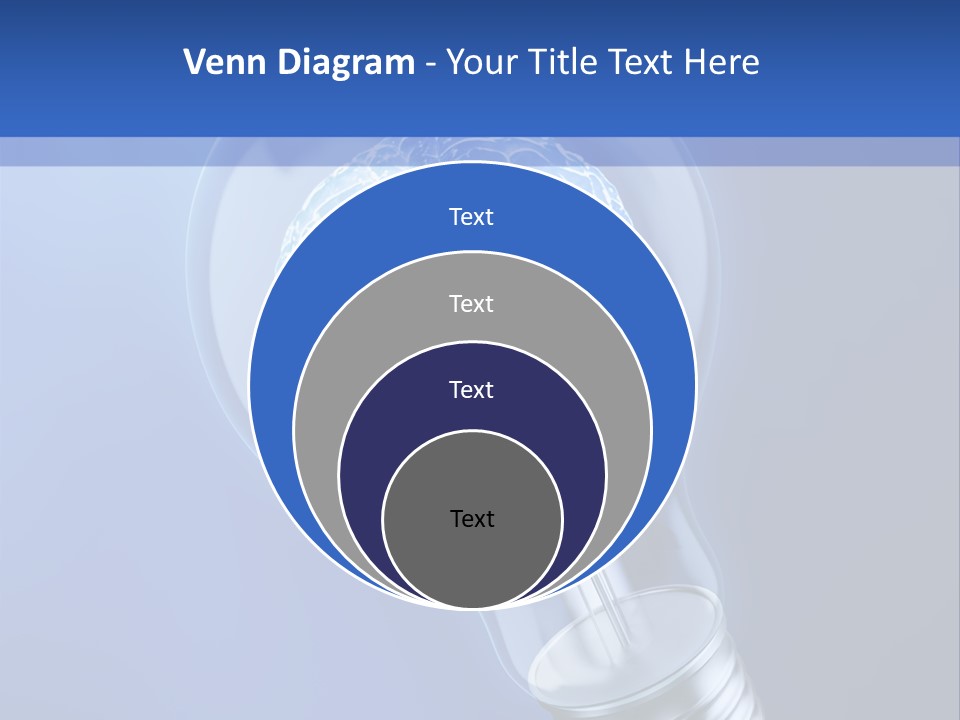Concept Glowing Creativity PowerPoint Template