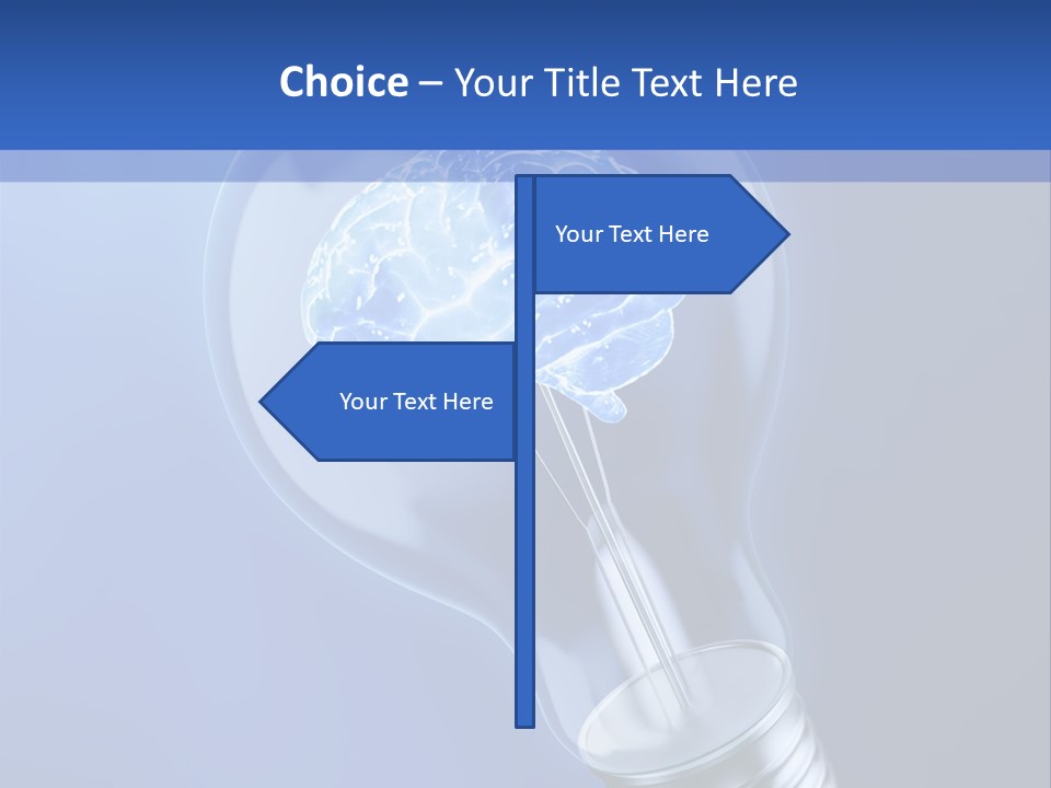 Concept Glowing Creativity PowerPoint Template