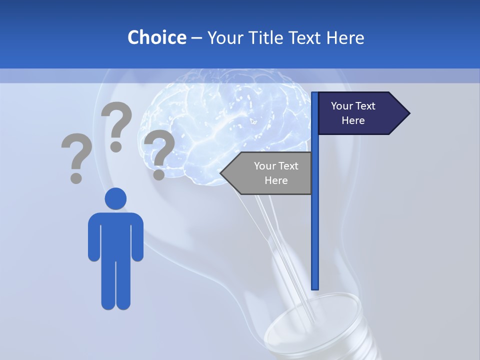 Concept Glowing Creativity PowerPoint Template