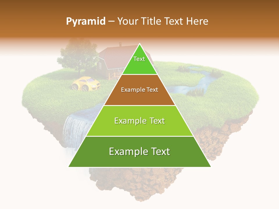 Island In The Air PowerPoint Template