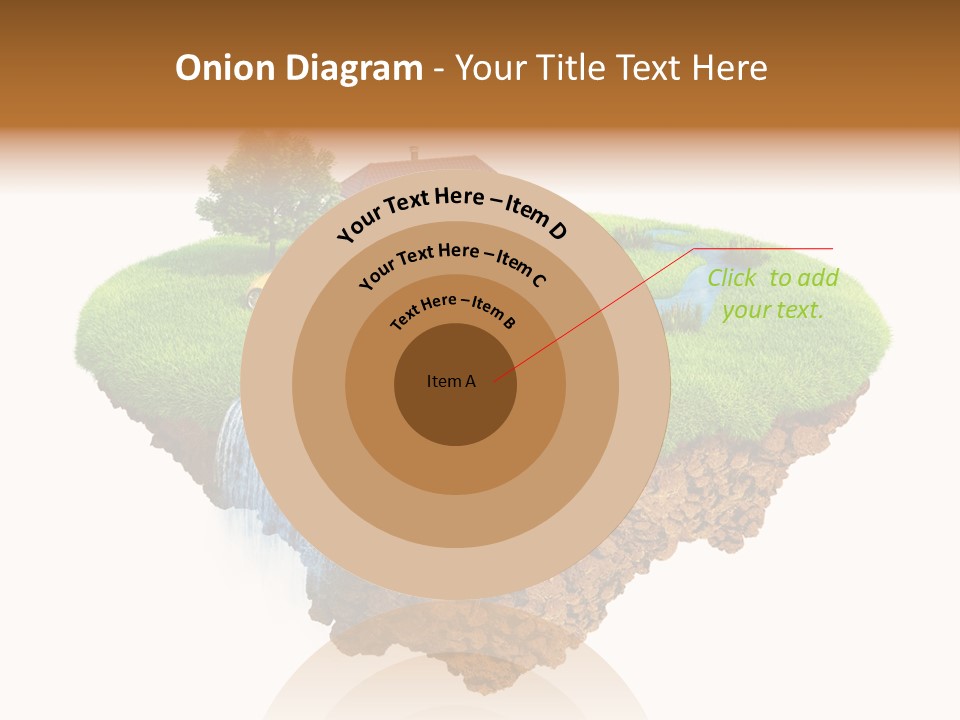 Island In The Air PowerPoint Template