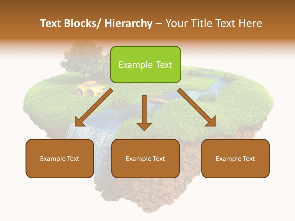 Island In The Air PowerPoint Template