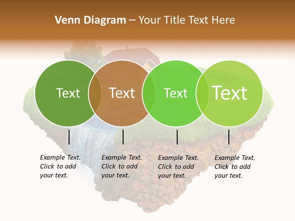 Island In The Air PowerPoint Template