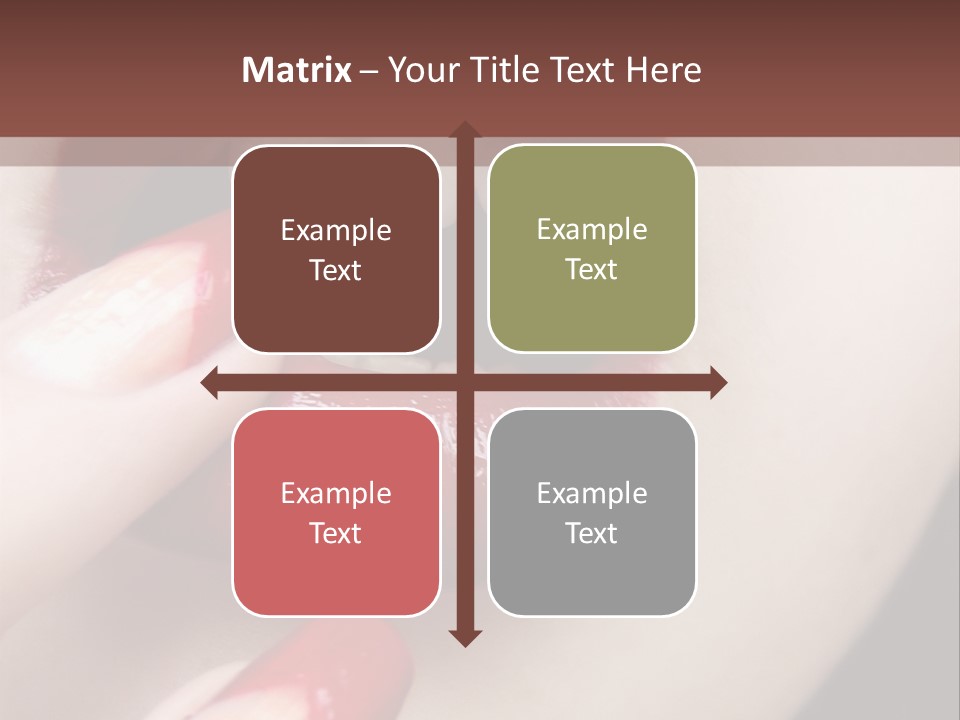 Sad Valentine Fashion PowerPoint Template