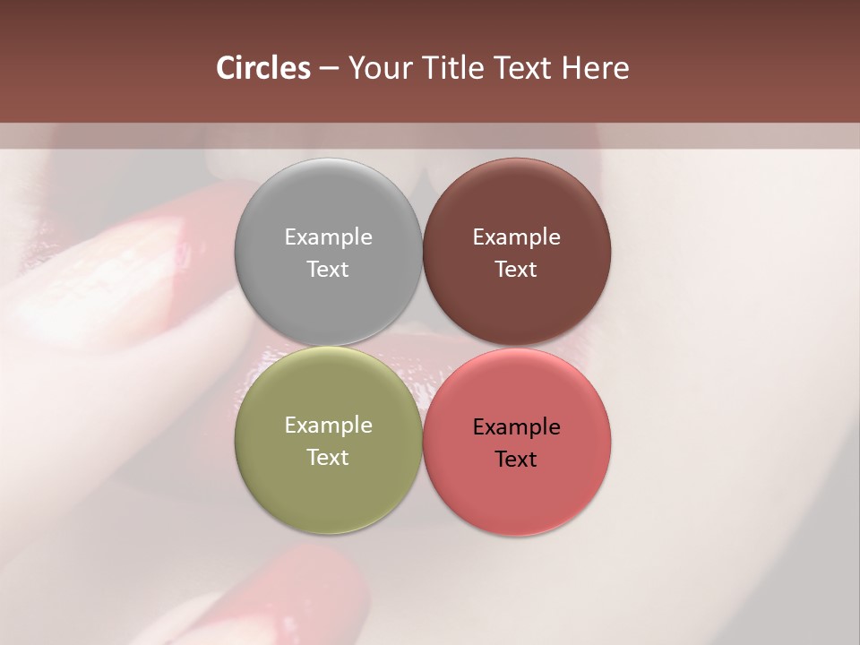 Sad Valentine Fashion PowerPoint Template