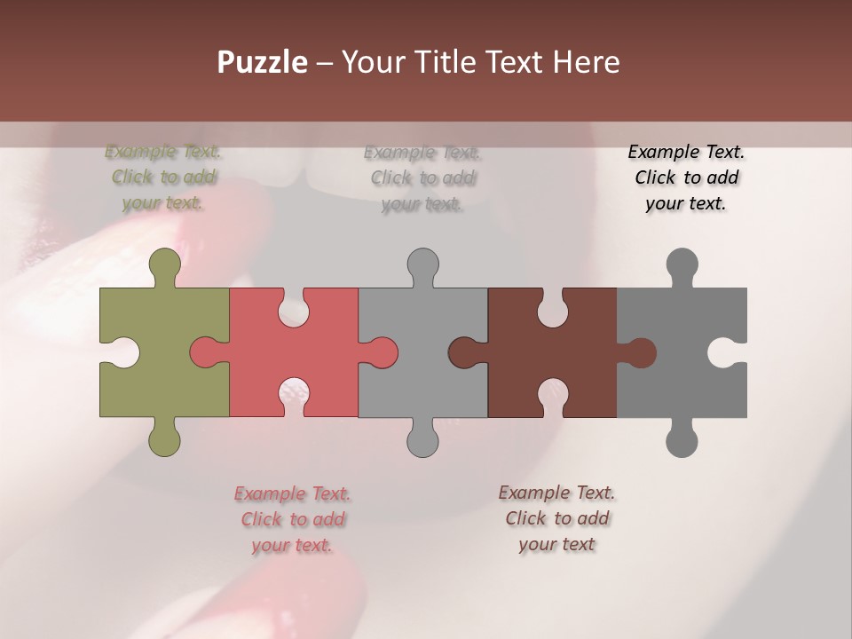 Sad Valentine Fashion PowerPoint Template