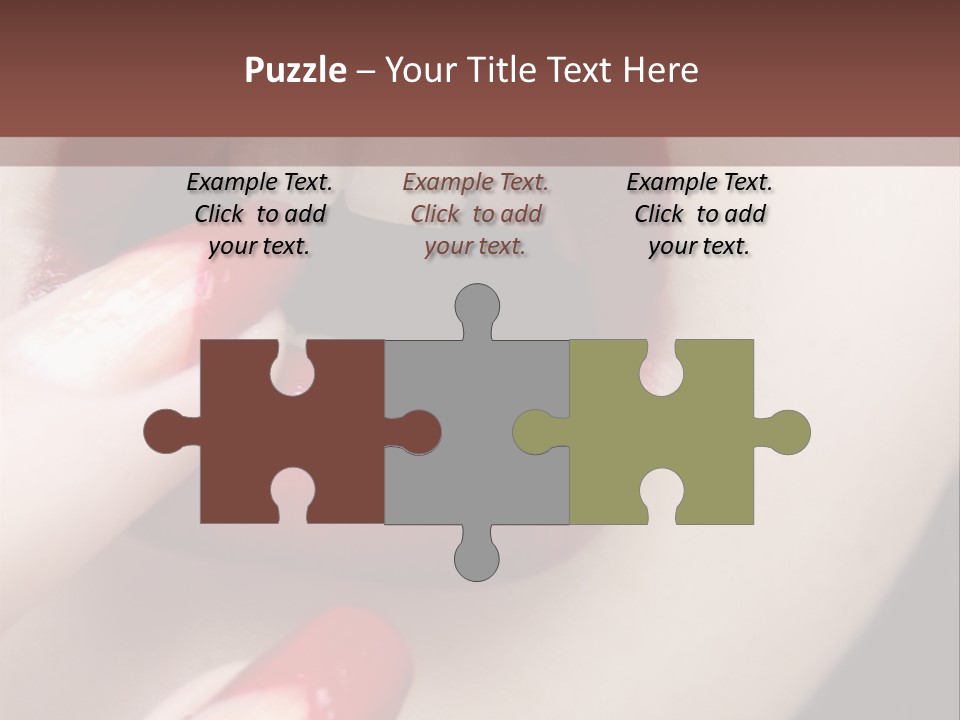 Sad Valentine Fashion PowerPoint Template