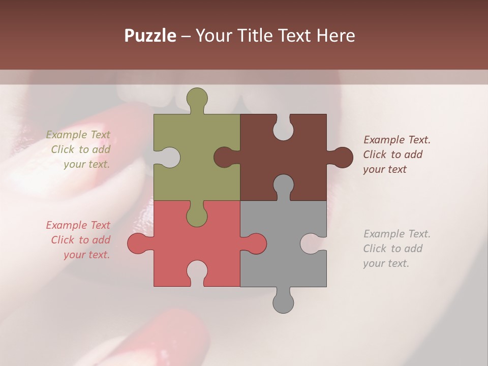 Sad Valentine Fashion PowerPoint Template