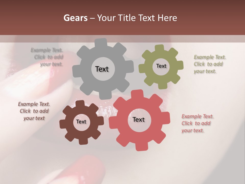 Sad Valentine Fashion PowerPoint Template