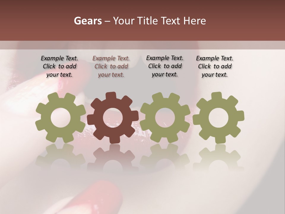 Sad Valentine Fashion PowerPoint Template