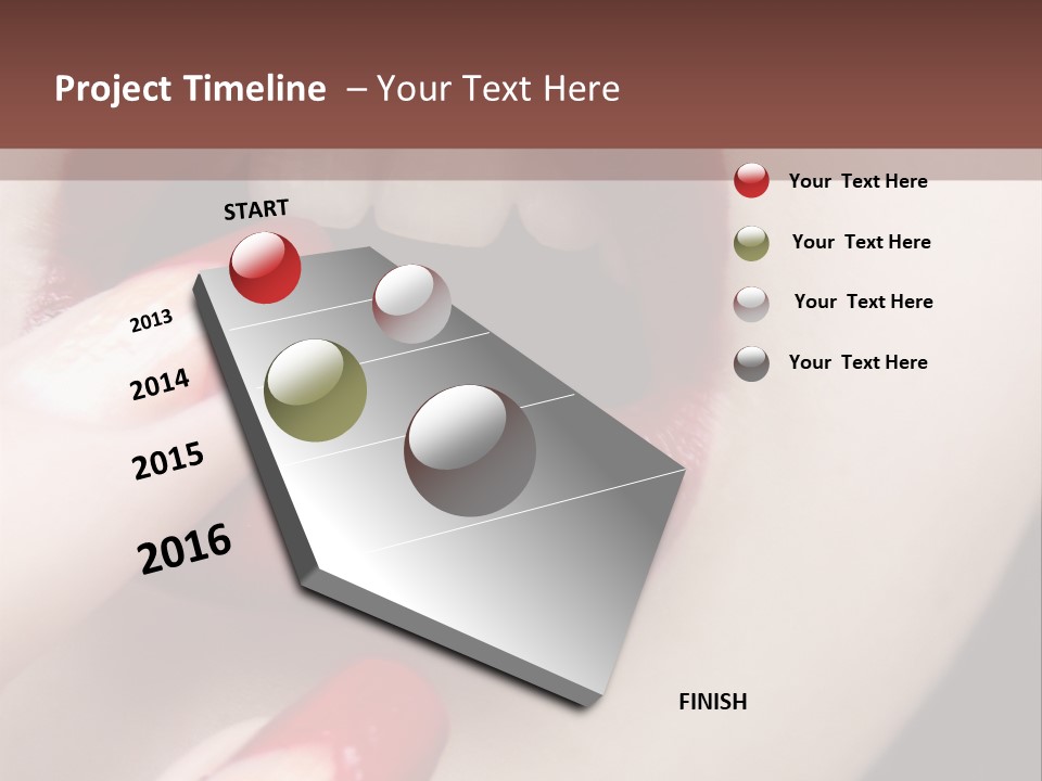Sad Valentine Fashion PowerPoint Template