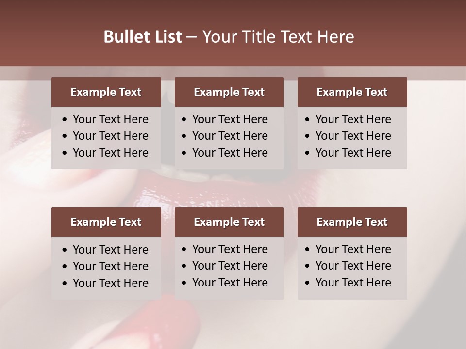 Sad Valentine Fashion PowerPoint Template