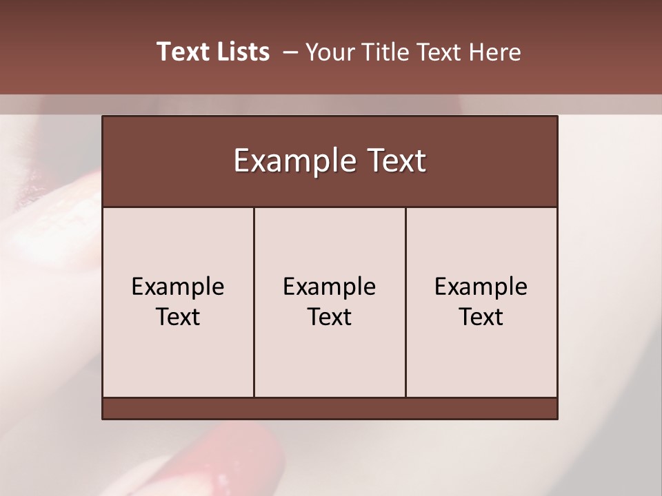 Sad Valentine Fashion PowerPoint Template