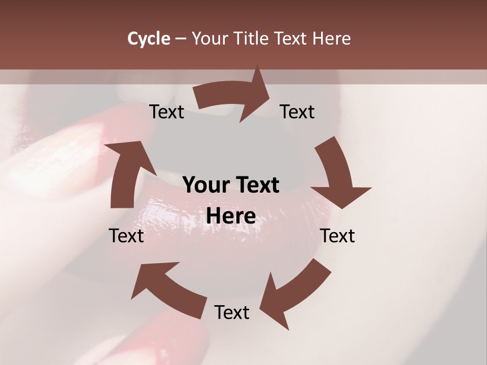 Sad Valentine Fashion PowerPoint Template