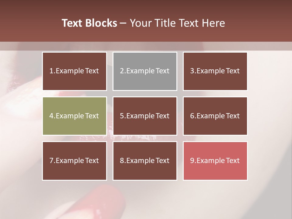 Sad Valentine Fashion PowerPoint Template