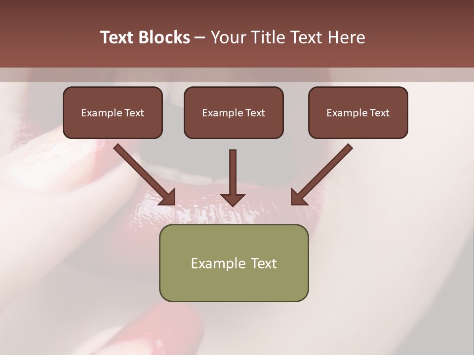 Sad Valentine Fashion PowerPoint Template