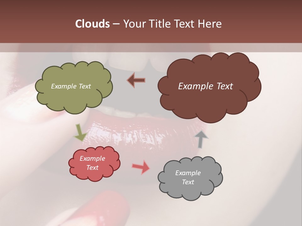 Sad Valentine Fashion PowerPoint Template