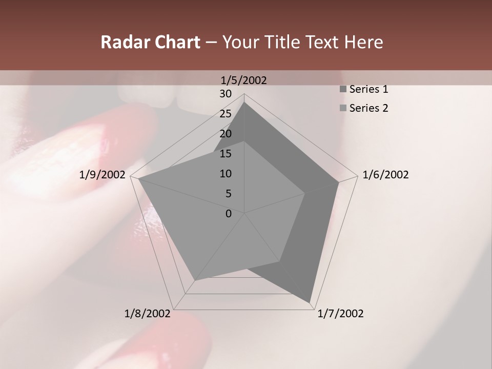 Sad Valentine Fashion PowerPoint Template
