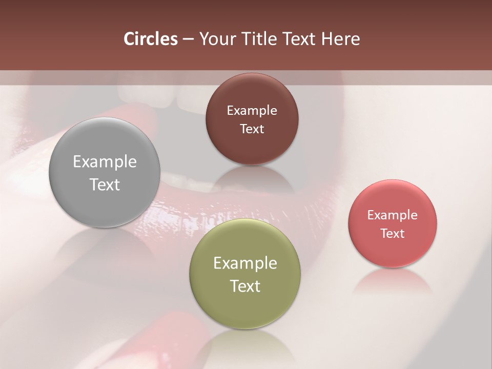 Sad Valentine Fashion PowerPoint Template