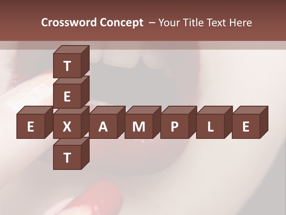 Sad Valentine Fashion PowerPoint Template