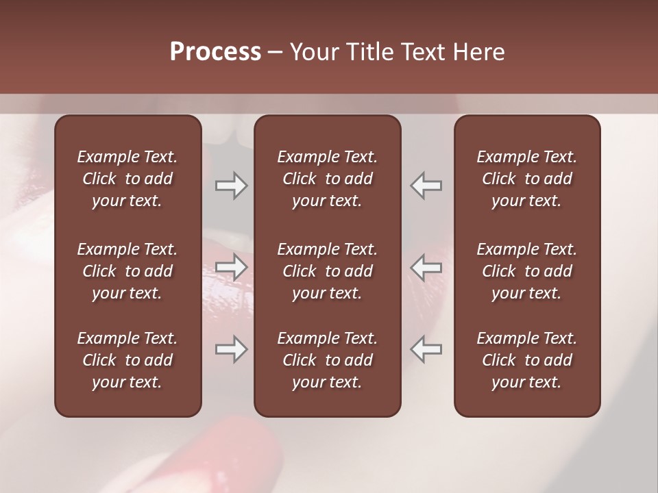 Sad Valentine Fashion PowerPoint Template
